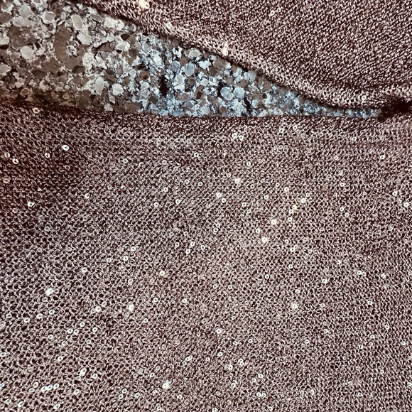 Belldini sparkly tunic sweater top size L - Picture 9 of 10